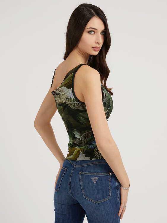 Dinah top – GUESS, Zelená barva Ženy