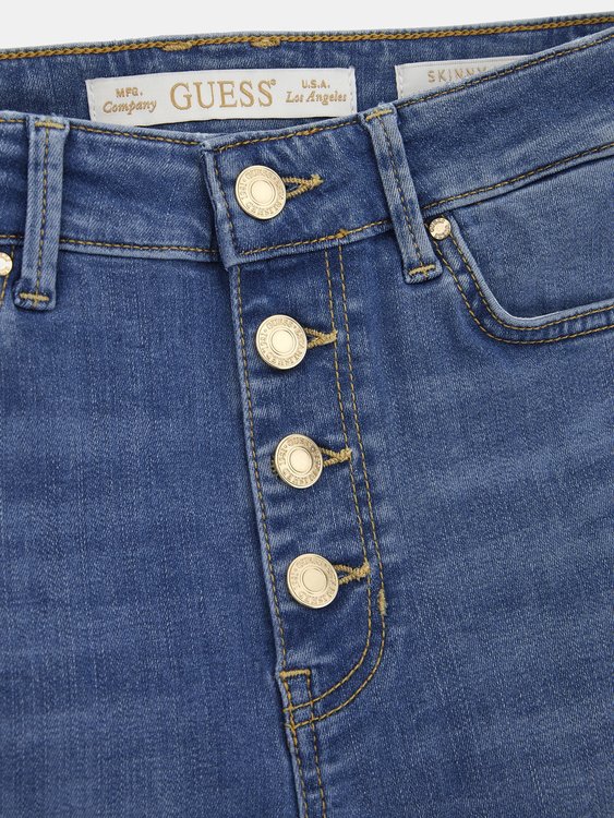 1981 Exposed Button jeans Modrá barva Ženy