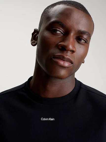 Módní Nano Logo triko, Černá barva, 2024