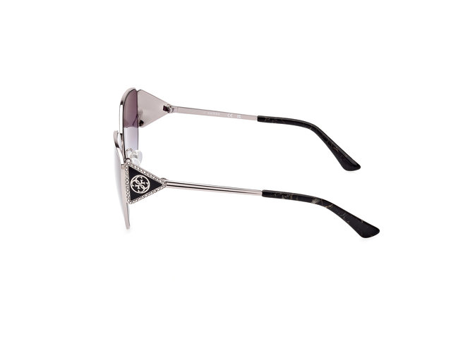 Sluneční brýle – GUESS, Černá, Stříbrná barva Ženy