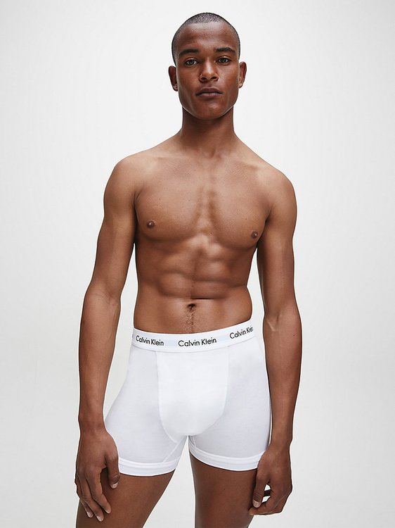 Boxerky 3ks Bílá, Červená, Modrá, Multi barva Muži