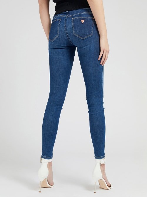 Módní Shaping Fit jeans, Modrá barva, 2021