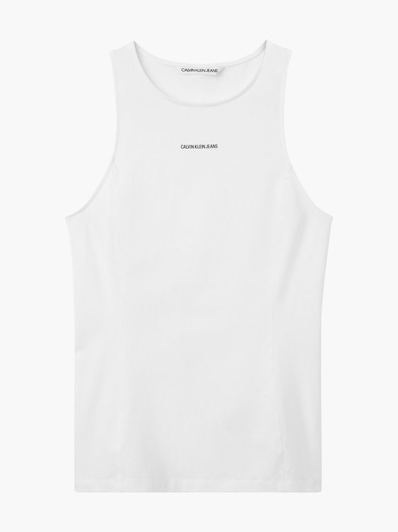 Organic Tank top Bílá barva Ženy
