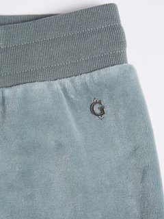 Guess, Modrá barva G-charm logo tepláky