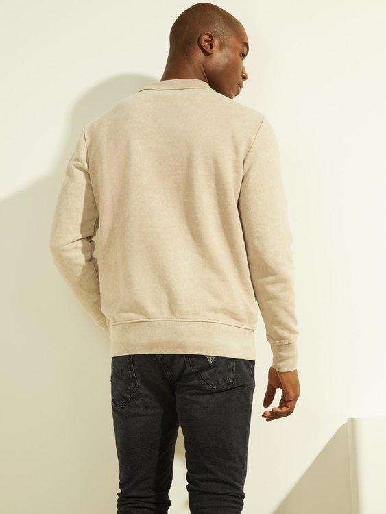 Módní Joao polo mikina, Béžová barva, 2022 2