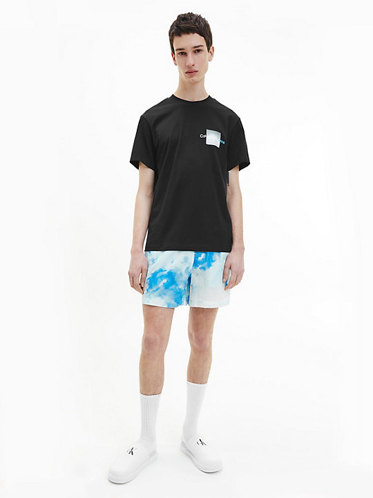 Splash Graphic triko – Calvin Klein Jeans, Černá barva Muži