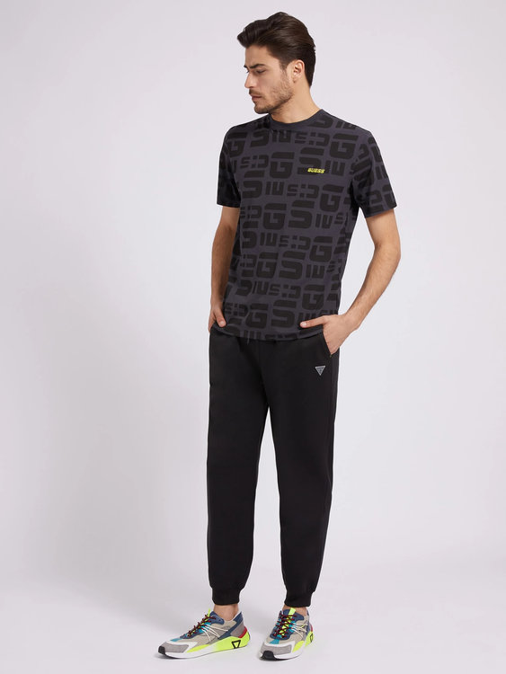 Módní Gallen triko, Černá barva, 2022