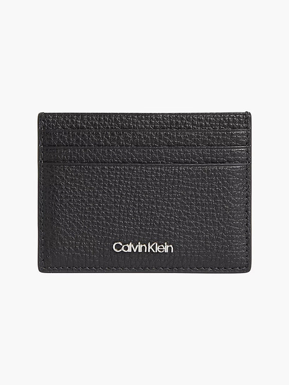 Calvin Klein Jeans – Minimalism pouzdro na karty, Černá barva