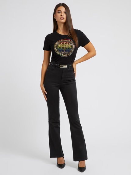 Módní Watch triko, Černá barva, 2023