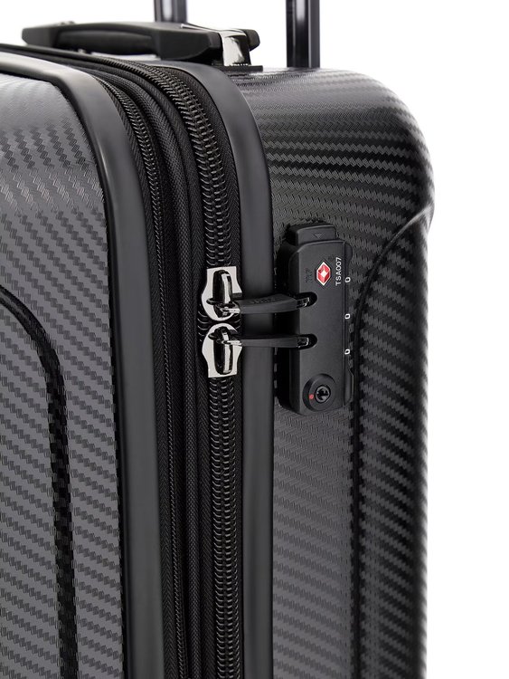 Luxusní Lustre kufr, Černá barva, T/U