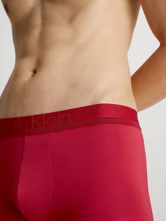 Luxusní CK Black Graphene boxery, Červená barva, M, L