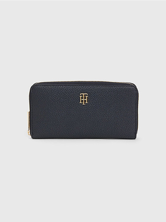 Tommy Hilfiger – Element Large peněženka, Modrá barva