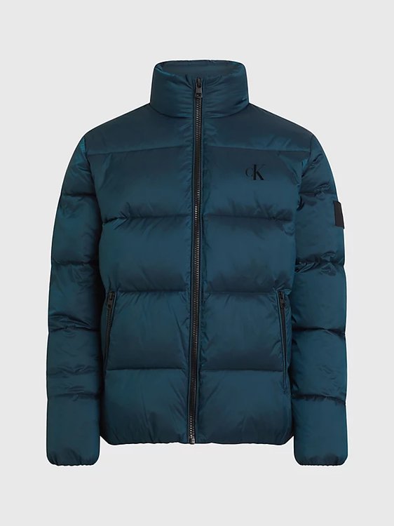 Ripstop Puffer bunda Navy barva Muži