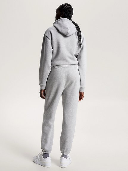 Módní Varsity Flock tepláky, Šedá barva, 2023