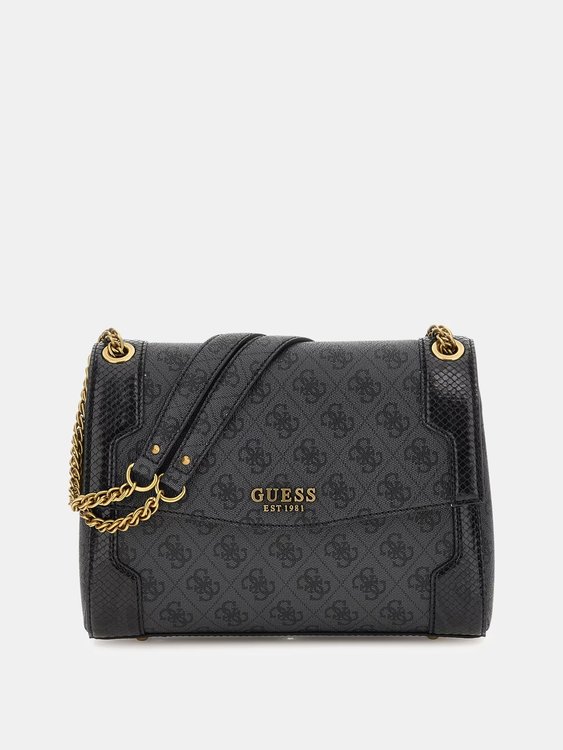 GUESS – Ajiona crossbody, Černá barva