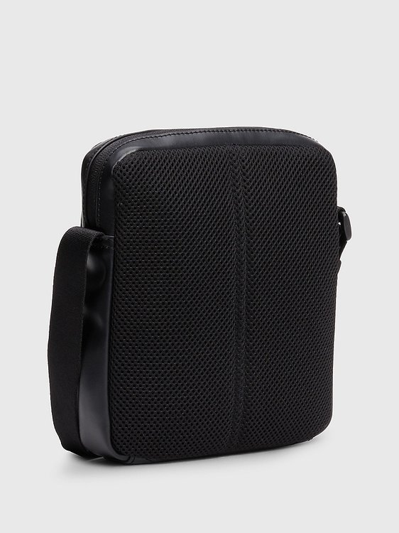 Monogram Soft Reporter crossbody – Calvin Klein Jeans, Černá barva Muži