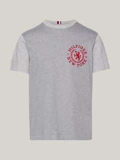 Icon Crest triko Šedá barva Muži