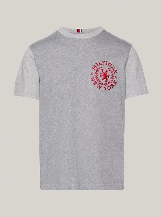 Icon Crest triko Šedá barva Muži