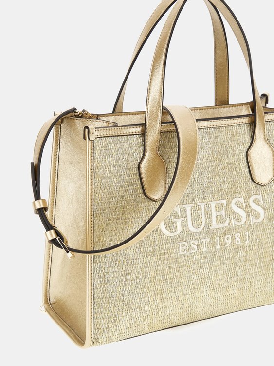 Silvana 2 Compartment velká kabelka Zlatá barva Ženy