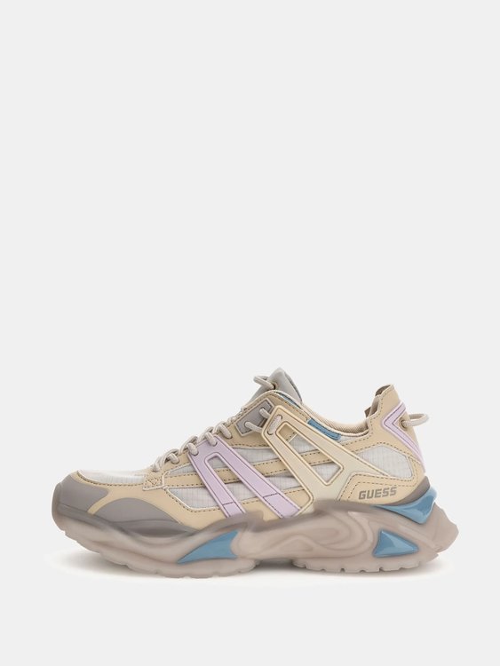 Belluna tenisky – GUESS, Béžová, Multi barva Ženy