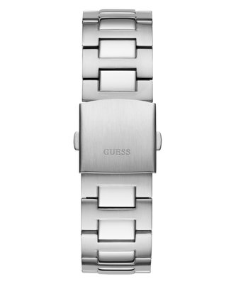 Dashboard hodinky – GUESS, Černá, Stříbrná barva Muži