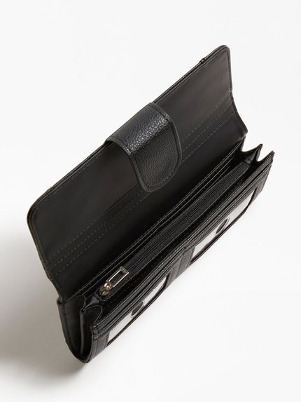 Módní Naya peněženka, Černá barva, 2021, 2020