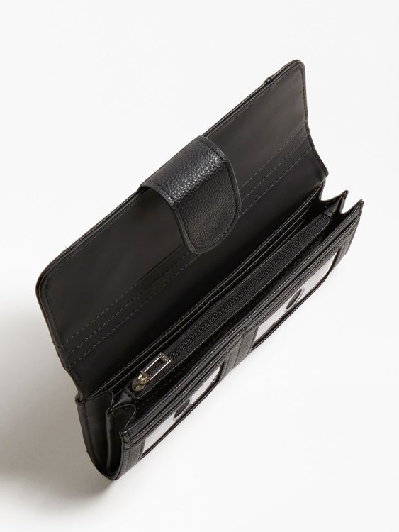 Módní Naya peněženka, Černá barva, 2021, 2020