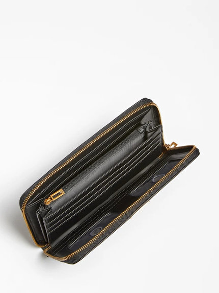 Módní Zadie peněženka, Černá barva, 2022