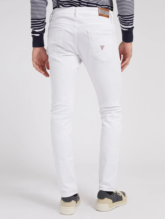 Miami jeans – Guess, Bílá barva Muži