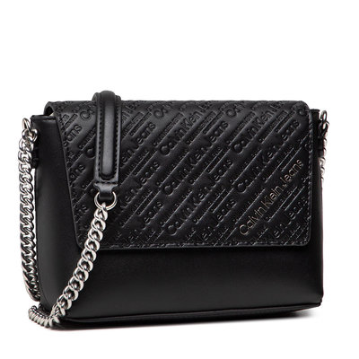 Scuplted kabelka – Calvin Klein Jeans, Černá barva Ženy