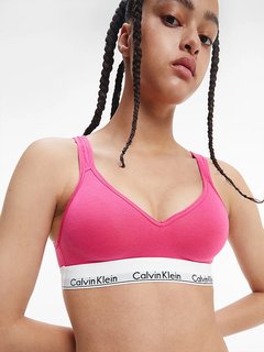 Luxusní Modern Cotton braletka, Růžová barva, XS, S, M, L, XL