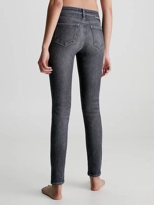 Mid Rise Skinny jeany – Calvin Klein Jeans, Černá barva Ženy