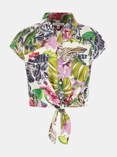 Luxusní Classic Western košile, Zelená barva, XS, M