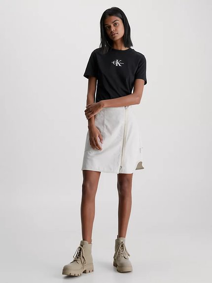 Módní Monologo triko, Černá barva, 2023