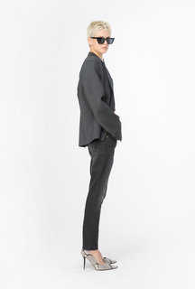 Luxusní Sabrina jeans, Černá barva, 24, 26, 29