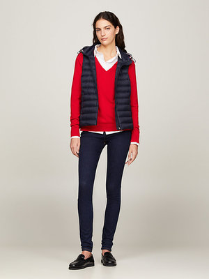 Heritage vesta – Tommy Hilfiger, Navy barva Ženy