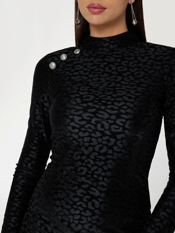 Luxusní Elizabeth šaty, Černá barva, XS, S, M, L