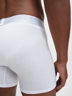 Luxusní Luxe boxerky, Bílá barva, S, M, L, XL