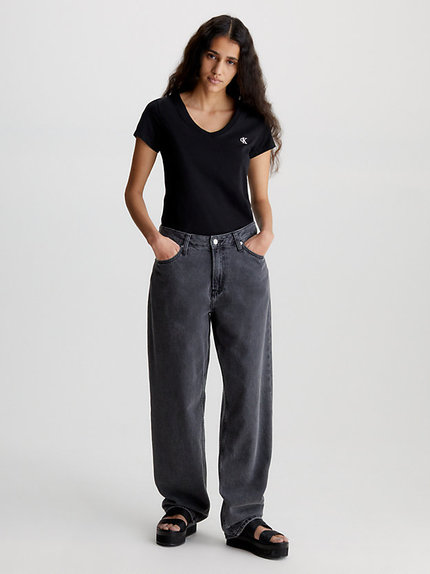 Módní Rood triko, Černá barva, 2021, 2020