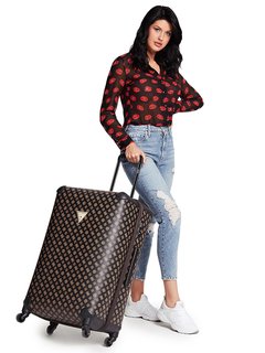 Kufr Wilder – Guess, Černá barva Ženy