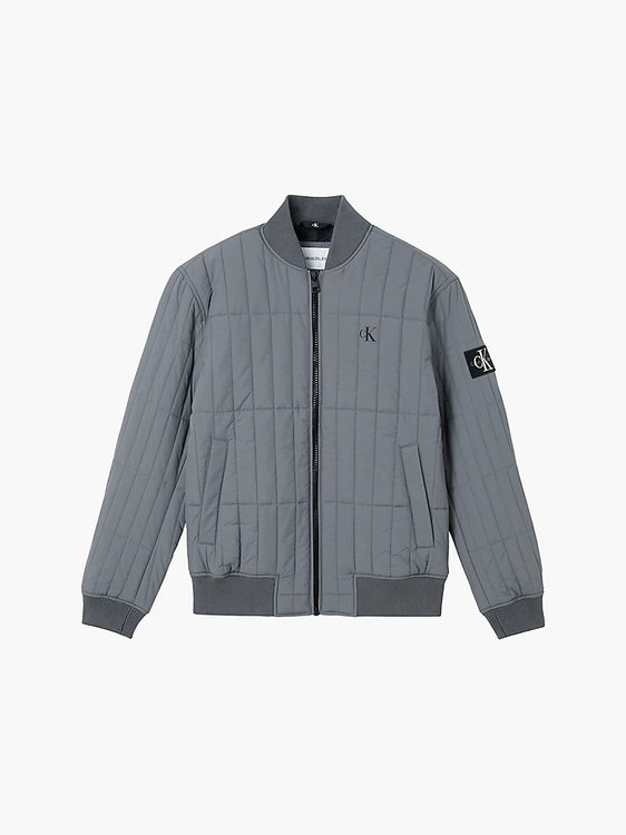 Liner bomber – Calvin Klein Jeans, Šedá barva Muži 1