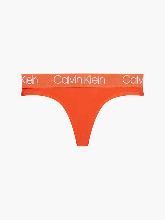 Calvin Klein Underwear – Body Cotton tanga, Červená barva