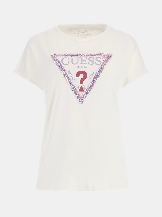 Luxusní Flowers triko, Bílá barva, XS, S, L