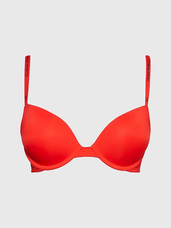 Calvin Klein Underwear – 1996 Micro podprsenka, Červená barva