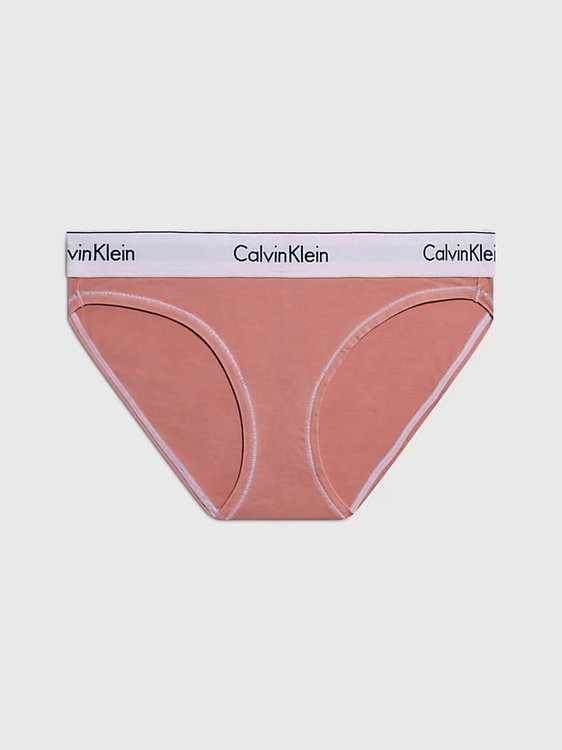Calvin Klein Underwear – Modern Cotton Mineral bikiny, Růžová barva