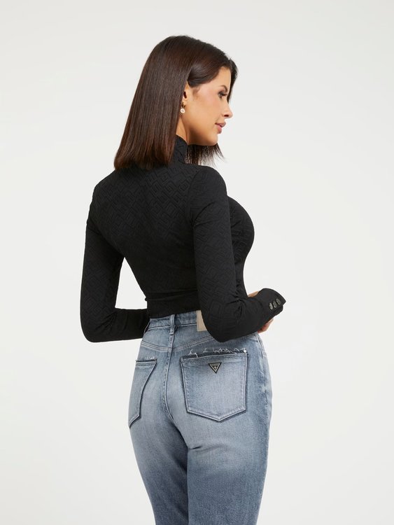 Clio top – GUESS, Černá barva Ženy