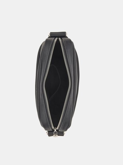 Módní Fidenza crossbody, Černá barva, 2023