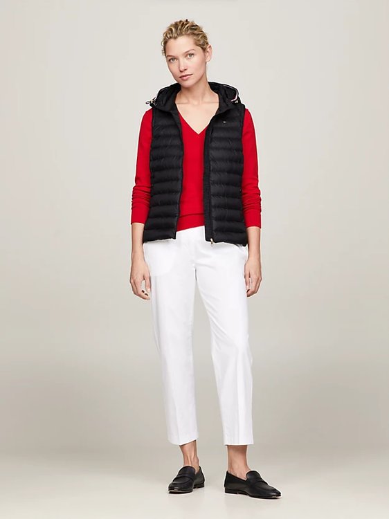 Heritage vesta – Tommy Hilfiger, Navy barva Ženy