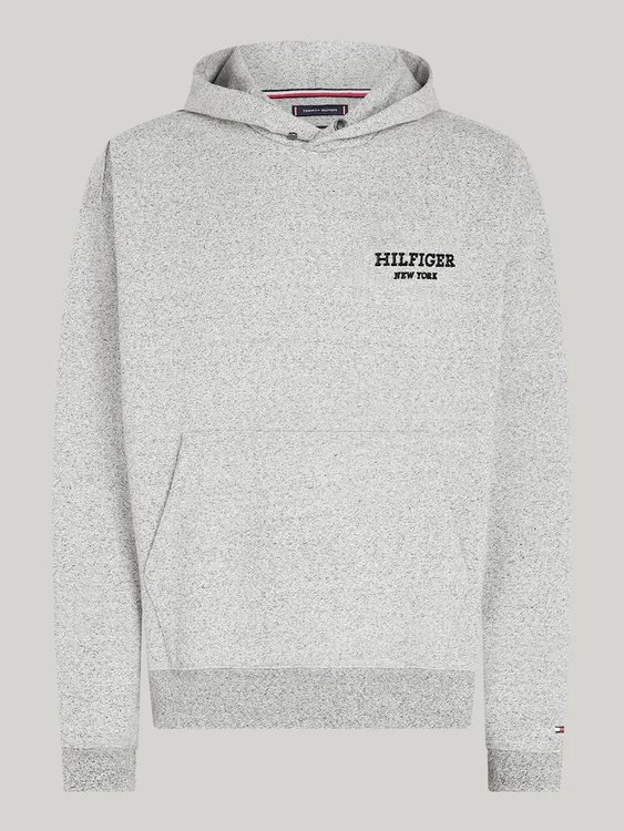 Luxusní Monotype Mouline mikina, Šedá barva, M, L, XL