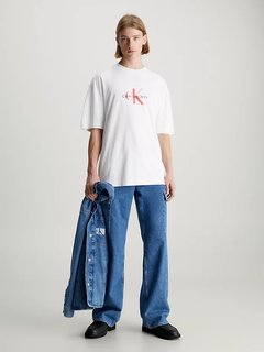 Luxusní Archival Monologo triko, Bílá barva, XS, S, M, L, XL, XXL